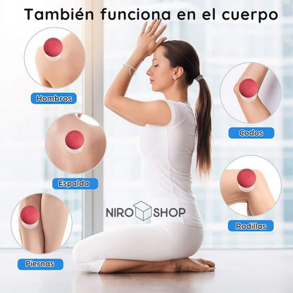 Ventosas masajeadoras facial/corporal x4