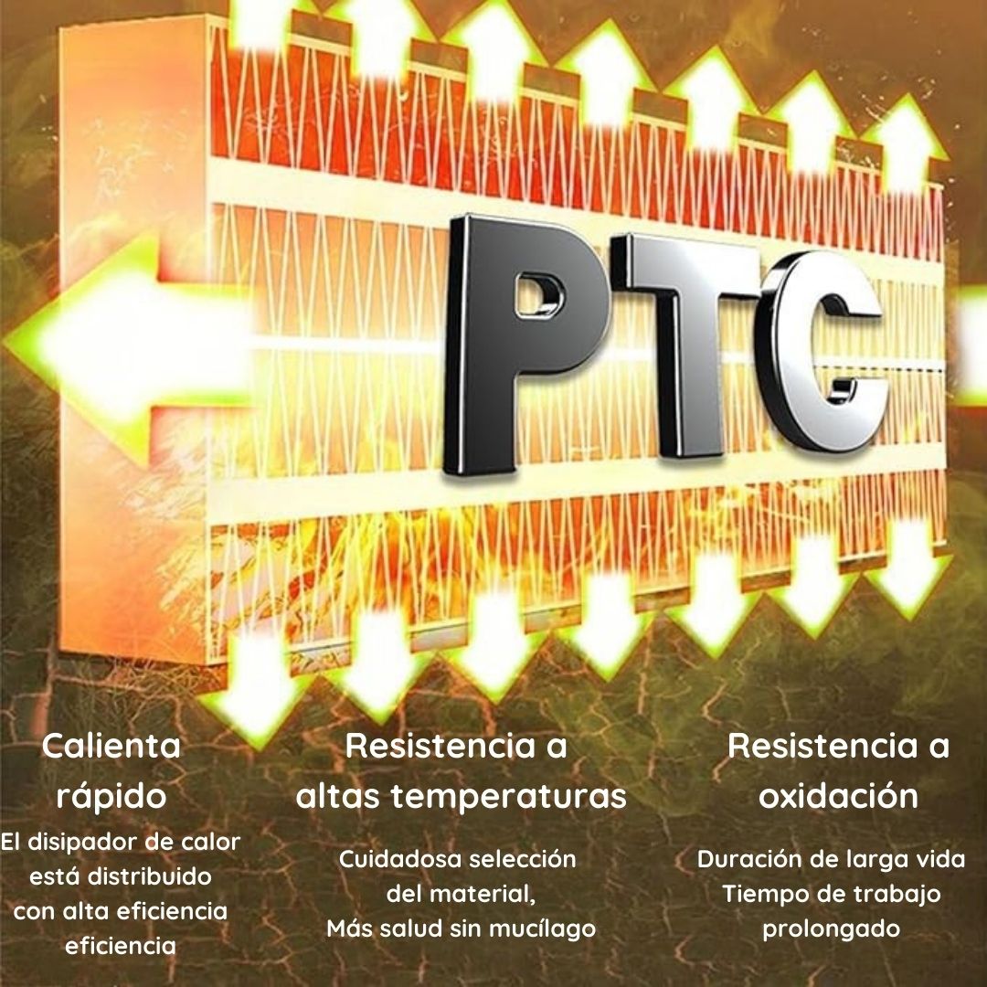 Calefactor eléctrico portátil