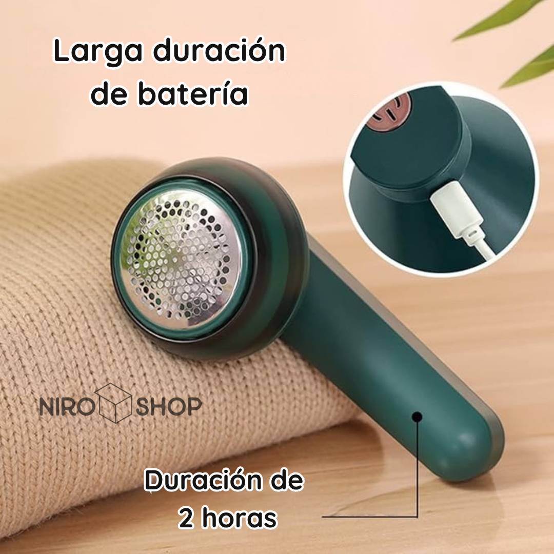 Removedor de motas eléctrico y recargable USB