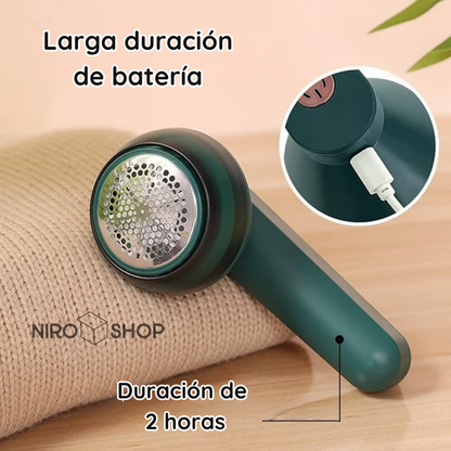 Removedor de motas eléctrico y recargable USB