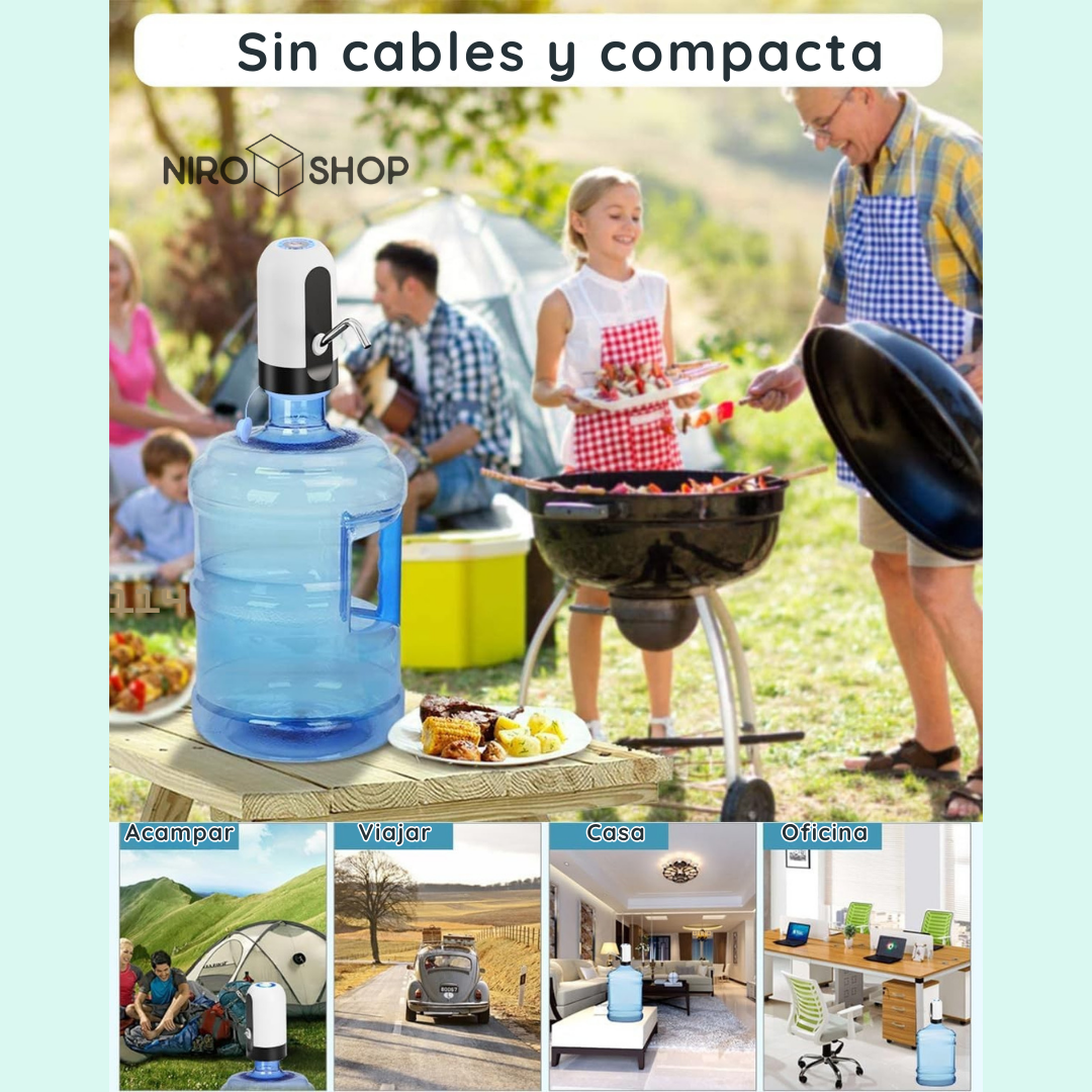 Bomba y dispensador de agua eléctrico