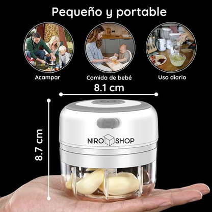 Picatodo portátil recargable