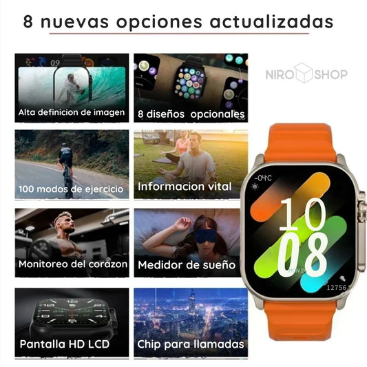 Reloj inteligente smartwatch multifunción